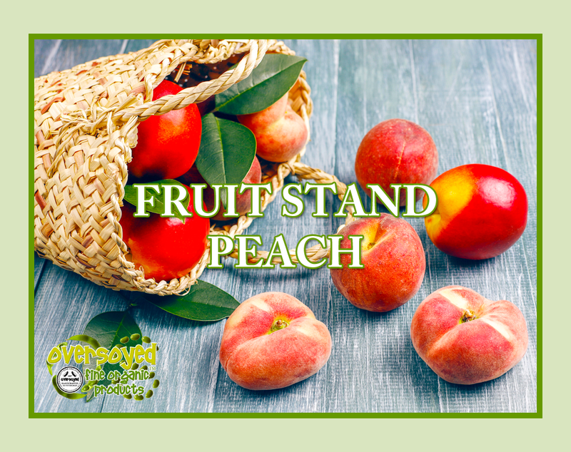 Fruit Stand Peach Handcrafted Natural Antiseptic Liquid Hand Soap