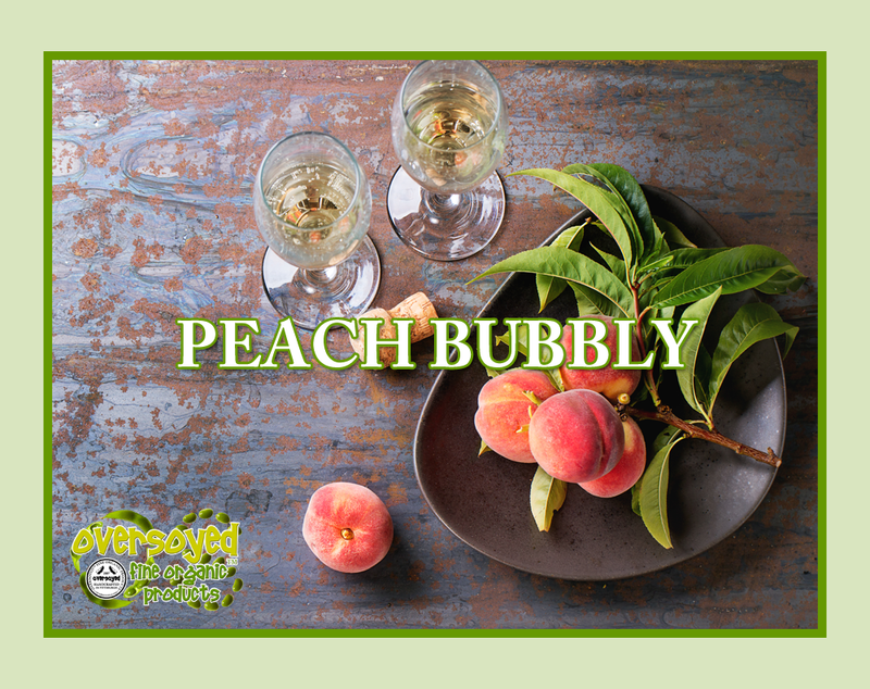 Peach Bubbly Artisan Handcrafted Triple Butter Beauty Bar Soap