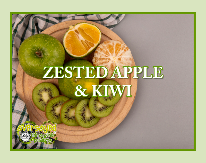 Zested Apple & Kiwi Artisan Handcrafted Fluffy Whipped Cream Bath Soap