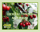 Herbal Thyme & Cherry Hand Poured Soy Tumbler Candle