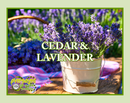 Cedar & Lavender Artisan Handcrafted Fluffy Whipped Cream Bath Soap