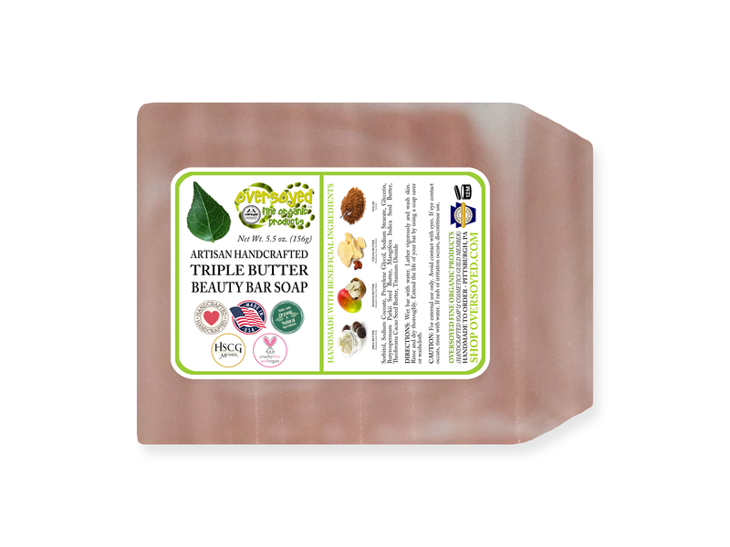 Apple Butter Artisan Handcrafted Triple Butter Beauty Bar Soap