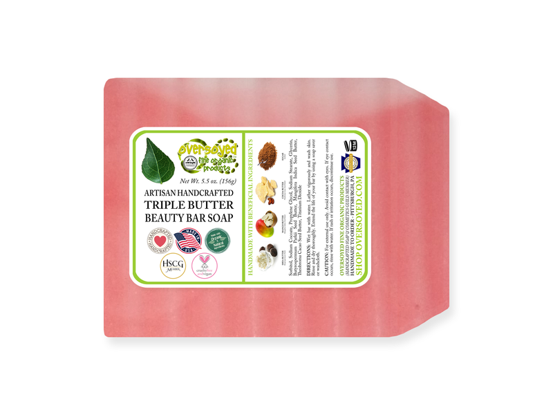 Sugar Berry Artisan Handcrafted Triple Butter Beauty Bar Soap