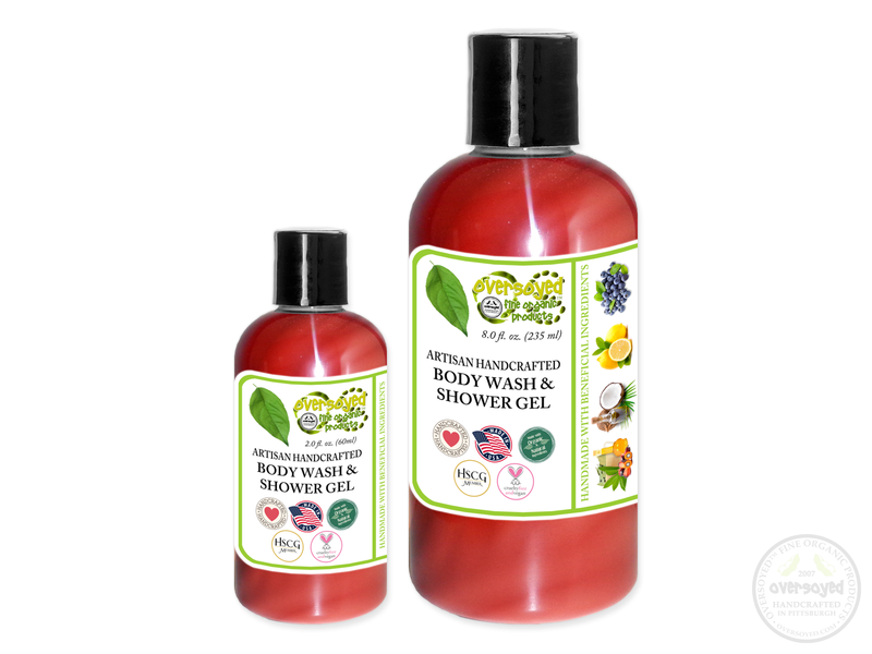 Pomegranate Orange Cider Artisan Handcrafted Body Wash & Shower Gel