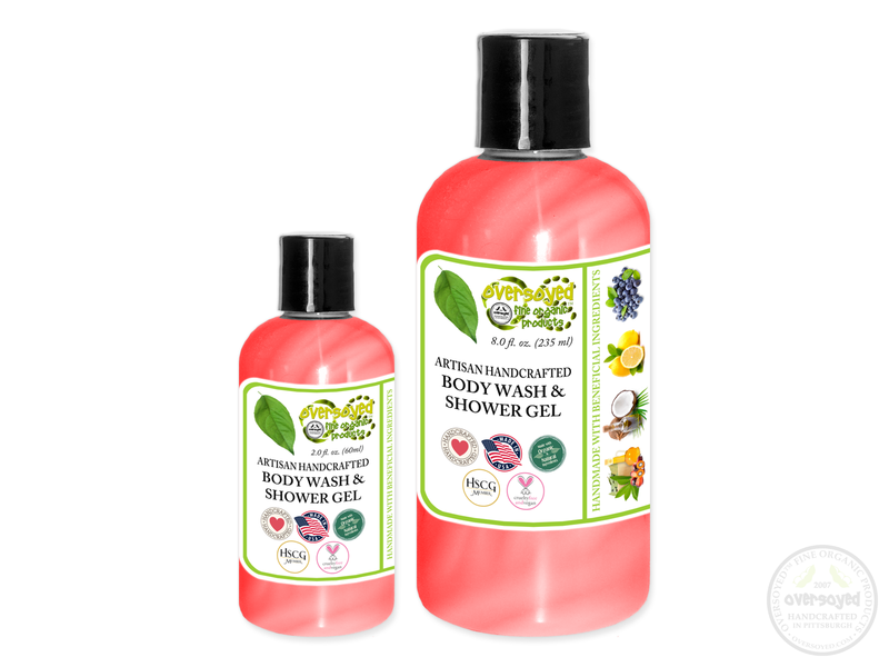 Red Apple Wreath Artisan Handcrafted Body Wash & Shower Gel