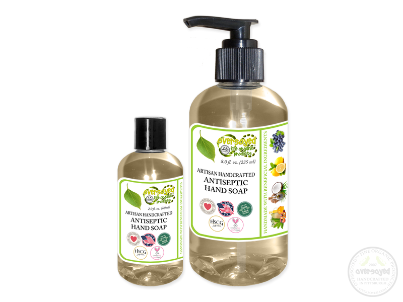 Sugar Cane & Vanilla Handcrafted Natural Antiseptic Liquid Hand Soap