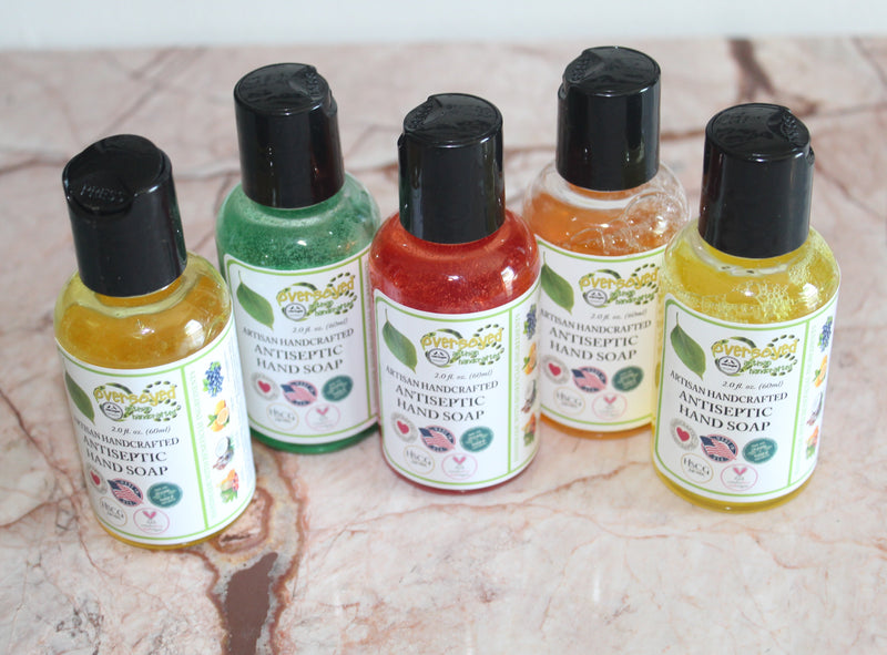 Holiday Cheer Handcrafted Natural Antiseptic Liquid Hand Soap