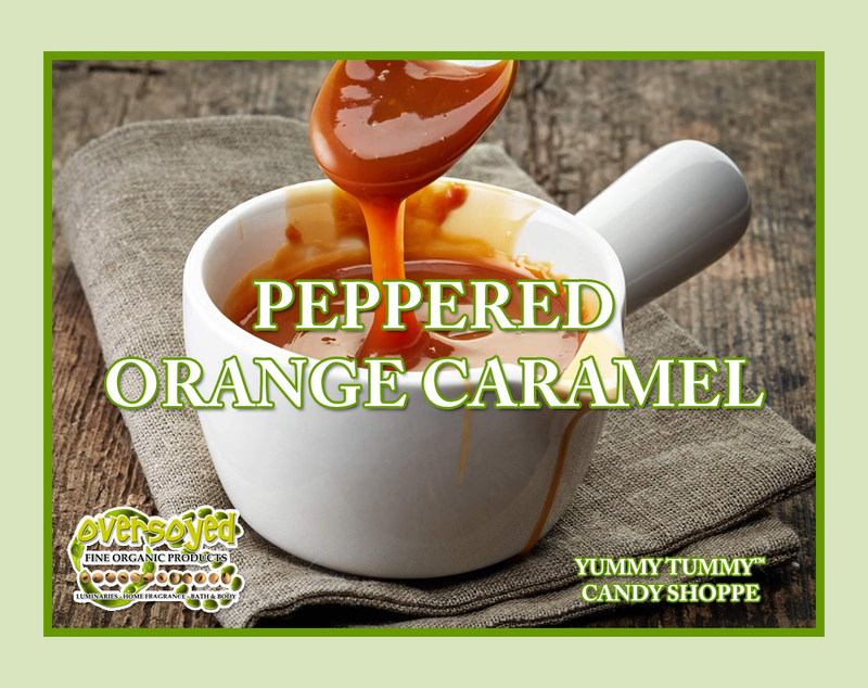 Peppered Orange Caramel Artisan Hand Poured Soy Tumbler Candle