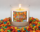 Rainbow Dino Rocks Hand Poured Soy Tumbler Candle