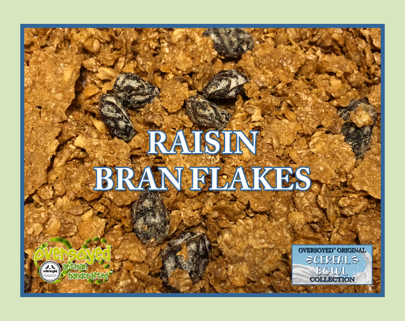 Raisin Bran Flakes Artisan Handcrafted Triple Butter Beauty Bar Soap