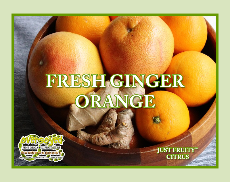 Fresh Ginger Orange Artisan Handcrafted Fluffy Whipped Cream Bath Soap