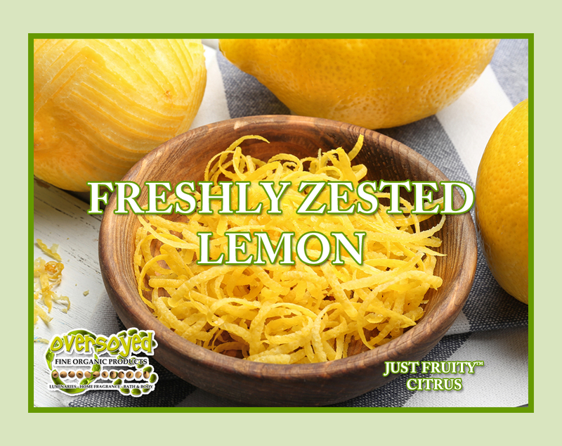 Freshly Zested Lemon Artisan Handcrafted Triple Butter Beauty Bar Soap