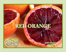 Red Orange Hand Poured Soy Tumbler Candle