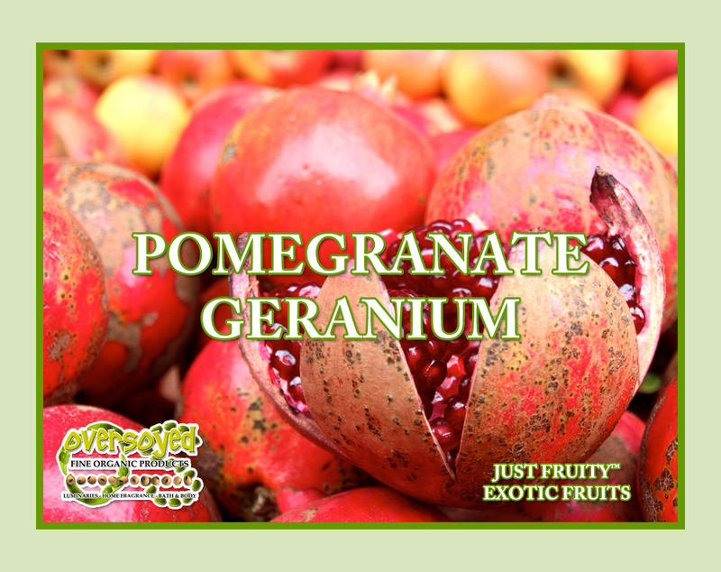 Pomegranate Geranium Artisan Handcrafted Triple Butter Beauty Bar Soap