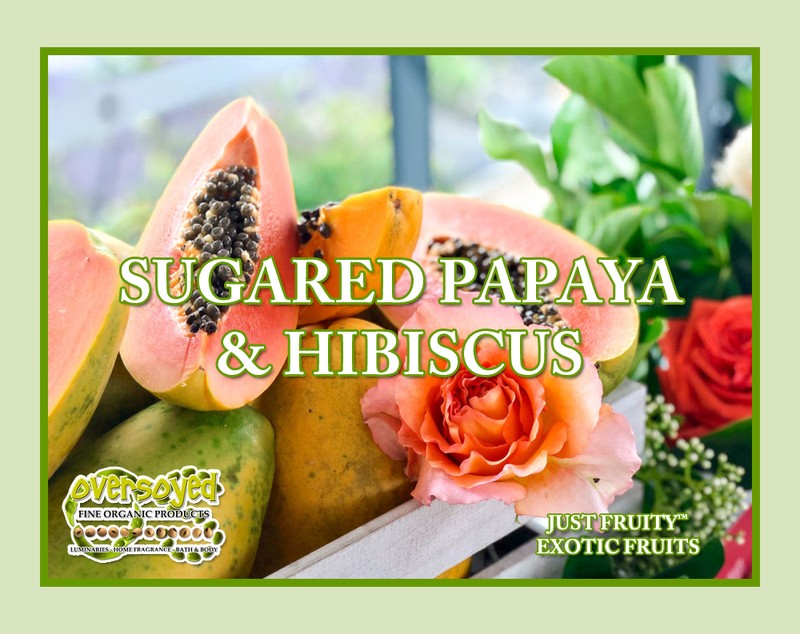 Sugared Papaya & Hibiscus Shave Buffer Whipped Shave Soap