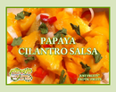 Papaya Cilantro Salsa Artisan Handcrafted Fluffy Whipped Cream Bath Soap