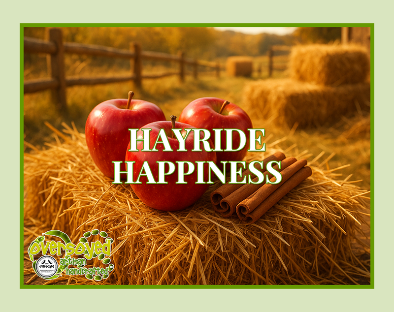 Hayride Happiness Artisan Hand Poured Soy Tumbler Candle
