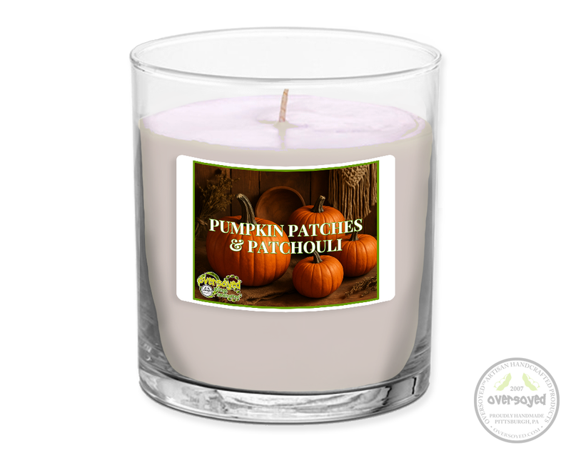Pumpkin Patches & Patchouli Artisan Hand Poured Soy Tumbler Candle