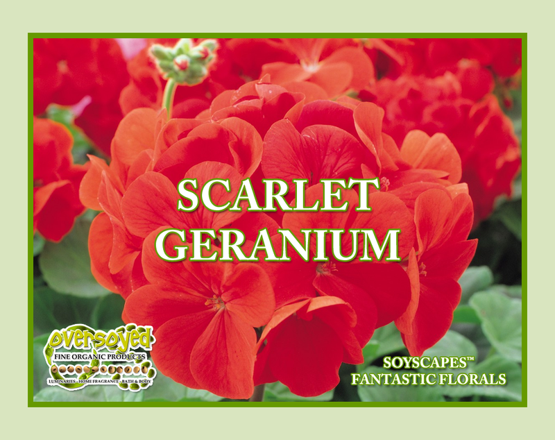 Scarlet Geranium Handcrafted Natural Antiseptic Liquid Hand Soap