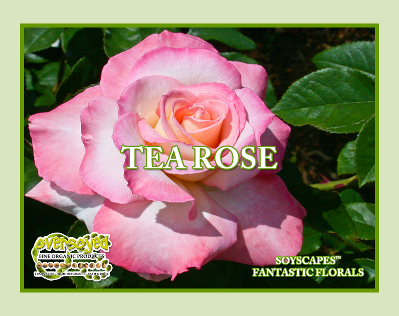 Tea Rose Artisan Hand Poured Soy Tumbler Candle