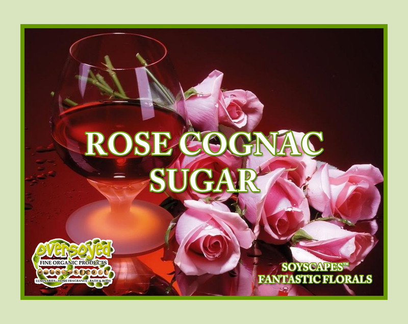 Rose Cognac Sugar Artisan Handcrafted Triple Butter Beauty Bar Soap