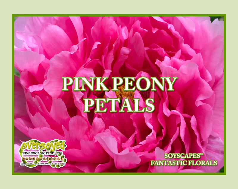 Pink Peony Petals Shave Buffer Whipped Shave Soap