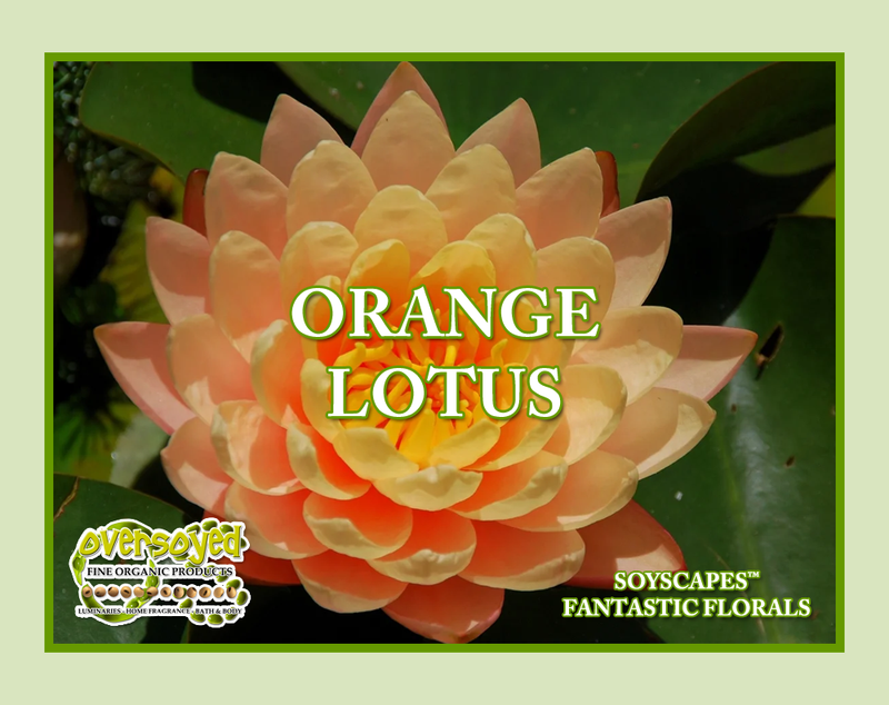 Orange Lotus Artisan Handcrafted Fluffy Whipped Cream Bath Soap