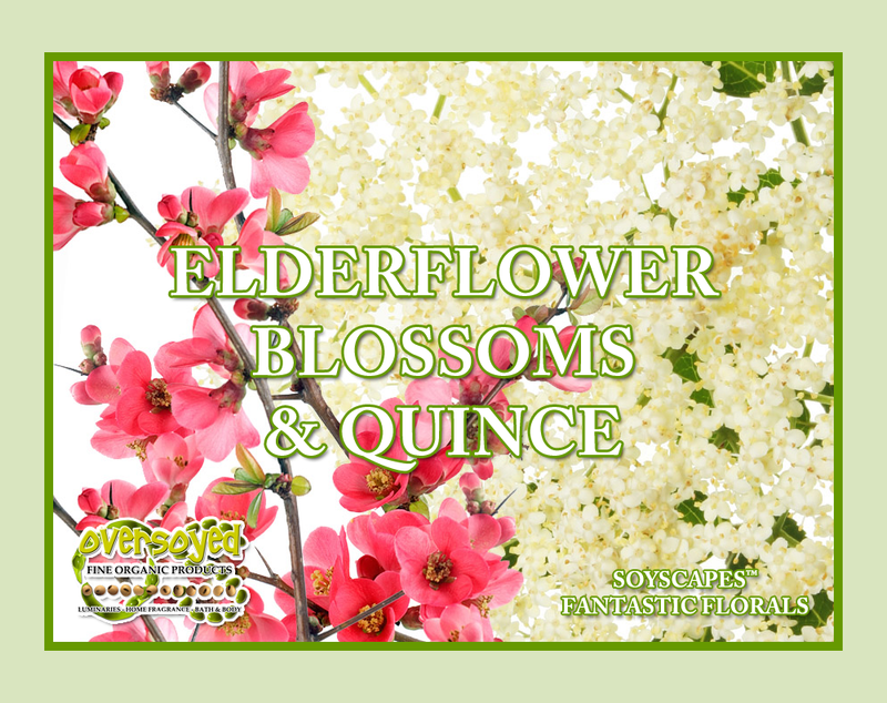 Elderflower Blossoms & Quince Shave Buffer Whipped Shave Soap