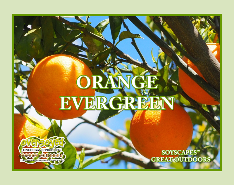 Orange Evergreen Artisan Handcrafted Triple Butter Beauty Bar Soap