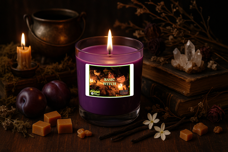 Basic Witch Artisan Hand Poured Soy Tumbler Candle