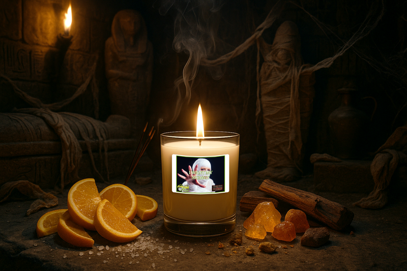 I Want My Mummy Artisan Hand Poured Soy Tumbler Candle