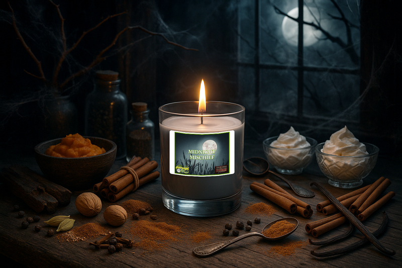 Midnight Mischief Artisan Hand Poured Soy Tumbler Candle