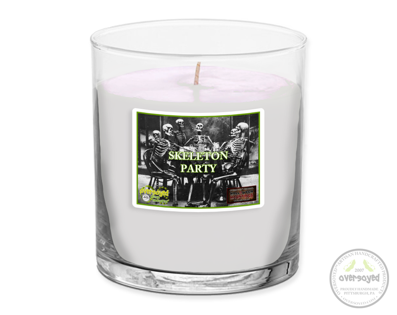 Skeleton Party Artisan Hand Poured Soy Tumbler Candle