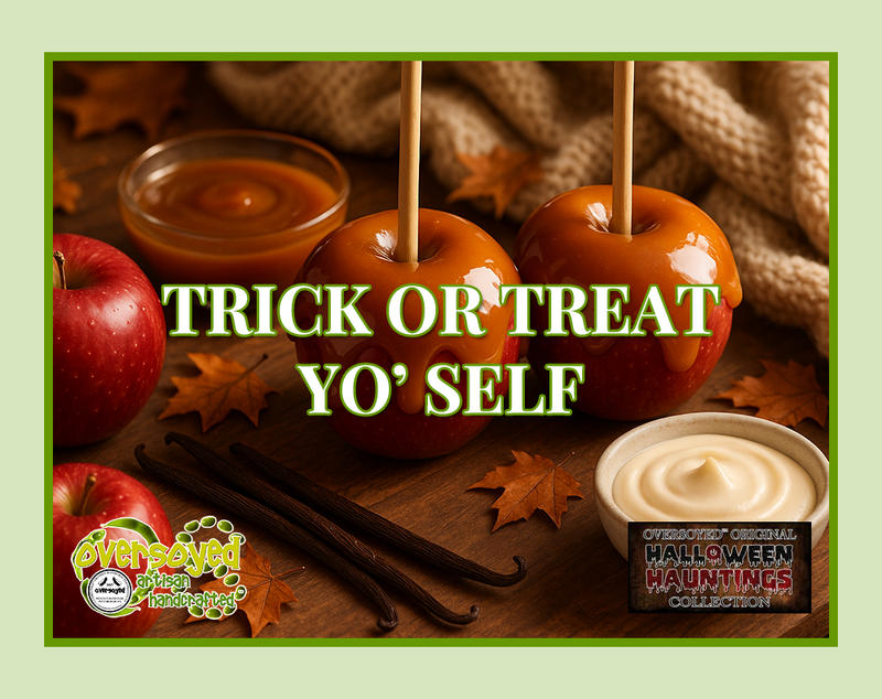 Trick-or-Treat Yo Self Artisan Hand Poured Soy Tumbler Candle