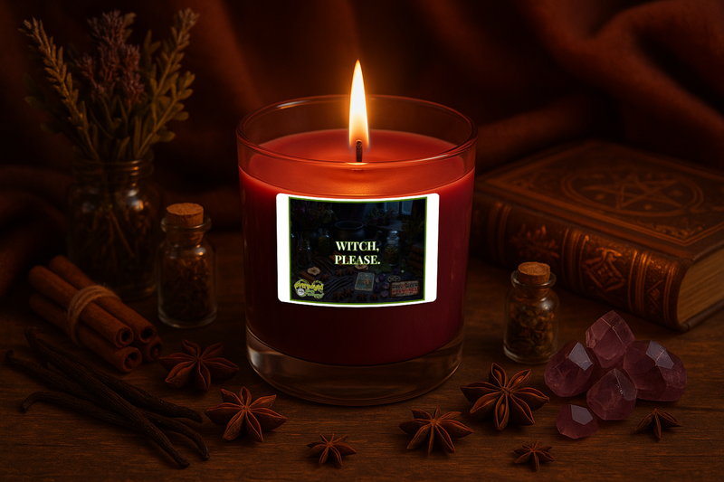 Witch Please Artisan Hand Poured Soy Tumbler Candle