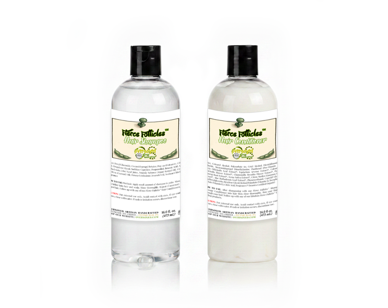 Pizza Fierce Follicles™ Shampoo & Conditioner Hair Care Duo