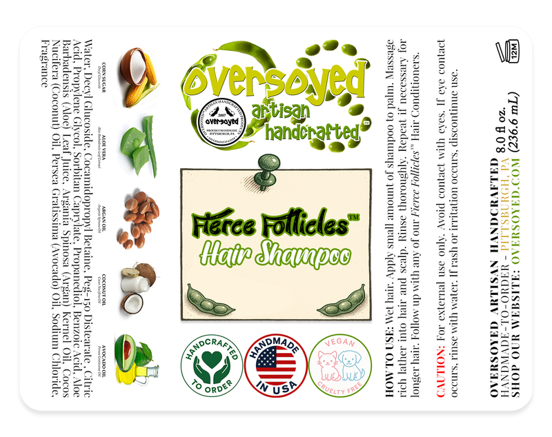 Vanilla Boysenberry Fierce Follicles™ Shampoo & Conditioner Hair