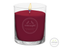 Pomegranate Orange Cider Artisan Hand Poured Soy Tumbler Candle