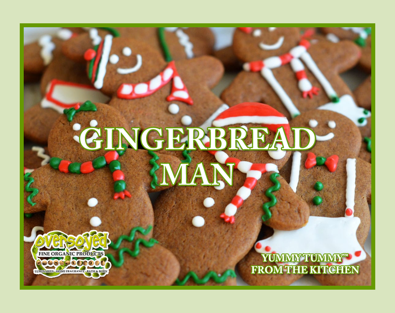 Gingerbread Man Artisan Handcrafted Triple Butter Beauty Bar Soap