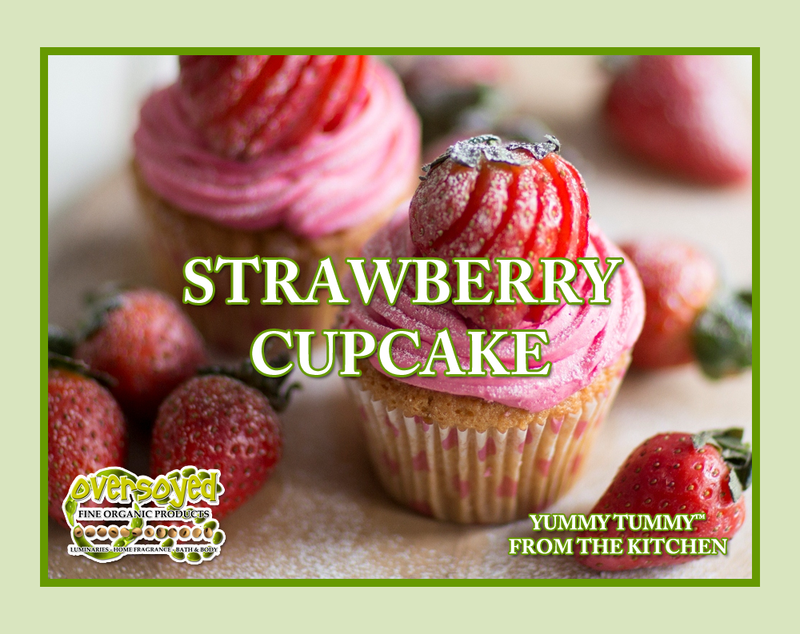 Strawberry Cupcake Artisan Hand Poured Soy Tumbler Candle