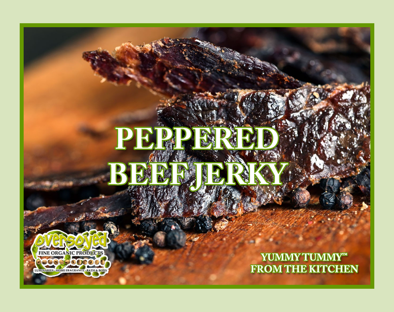 Peppered Beef Jerky Artisan Hand Poured Soy Tumbler Candle