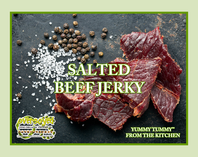 Salted Beef Jerky Artisan Hand Poured Soy Tumbler Candle