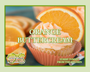 Orange Buttercream Artisan Handcrafted Fluffy Whipped Cream Bath Soap