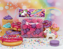 Jelly Doughnut Unicorn Vomit Bubble Bath Fizz