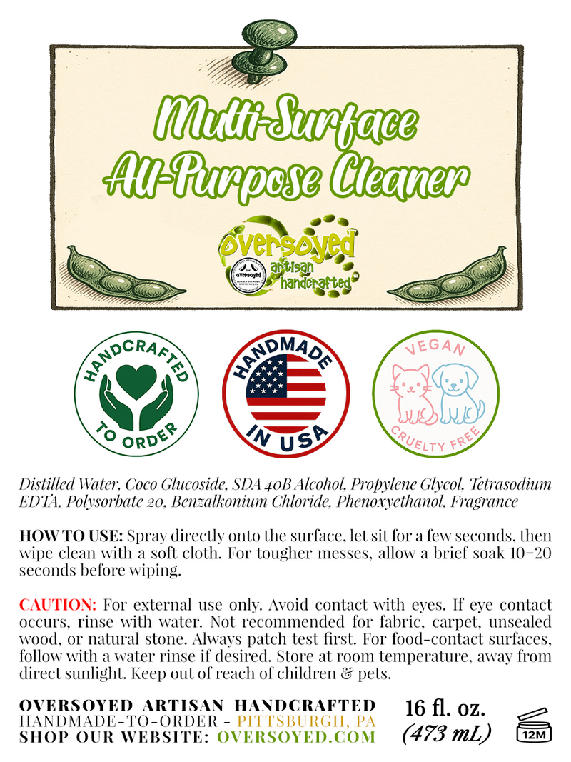 Driftwood Artisan Handcrafted Multi-Surface All-Purpose Cleaner