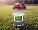 Riding Mower Artisan Hand Poured Soy Tumbler Candle