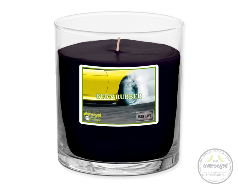Burn Rubber Artisan Hand Poured Soy Tumbler Candle
