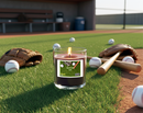 Batter Up! Artisan Hand Poured Soy Tumbler Candle
