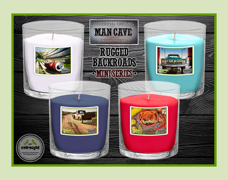 Rugged Backroads OverSoyed™ Original Man Cave™ Man Candle Series Mini Collection