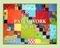 Patchwork Quilt Shave Buffer Whipped Shave Soap